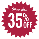 save 35% off business cards
