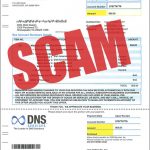 dns services scam invoice