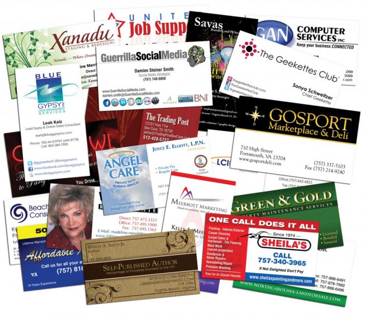 business cards chesapeake special